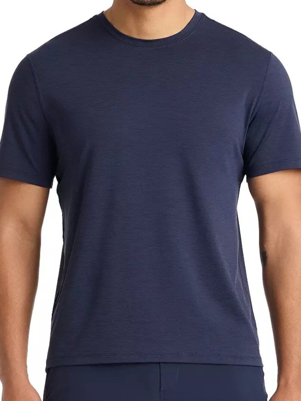 Ten Thousand Men's Interval Short Sleeve T-Shirt Size L Navy Blue NWT